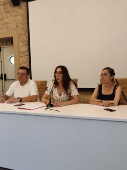 Encuentro abierto de la candidata de Sumar al Congreso por Jaén, Sheila Carmona