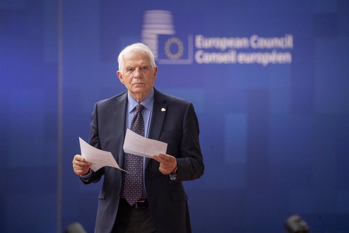 Josep Borrell en Bruselas 