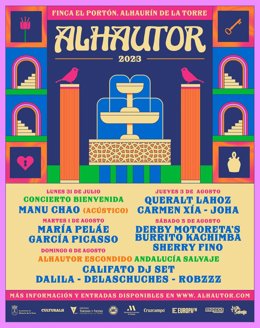 Cartel de Alhautor 2023.