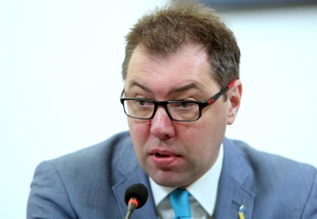 Archivo - El embajador de Ucrania en Alemania, Oleksi Makeiev