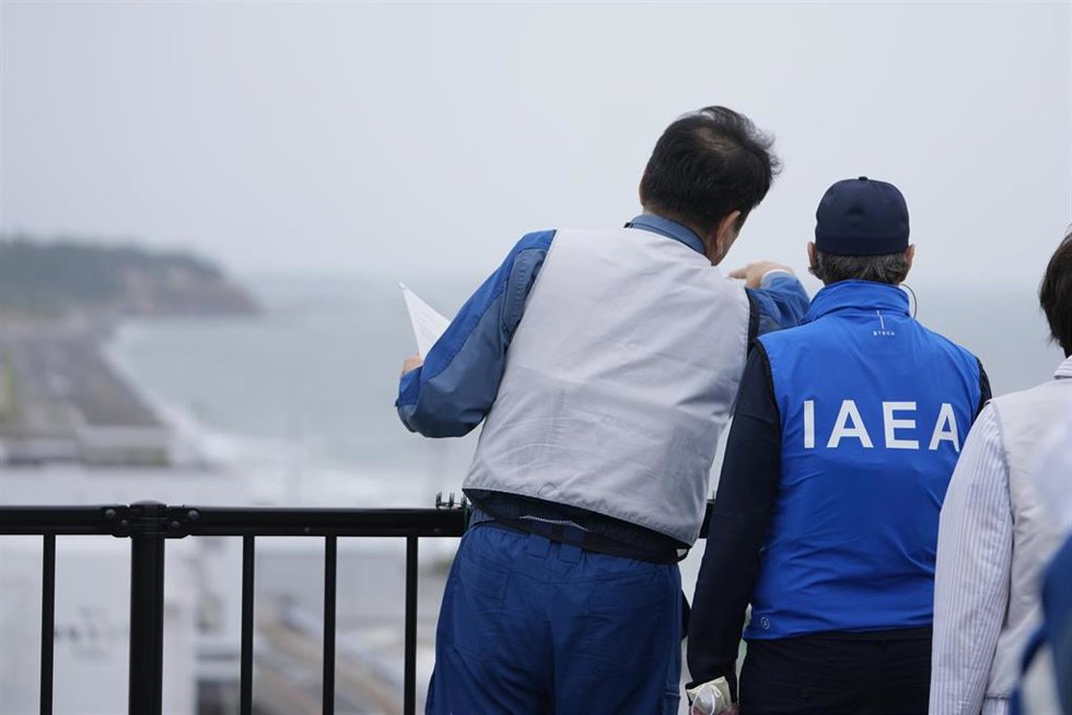 El director general del OIEA, Rafael Mariano Grossi, visita Fukushima
