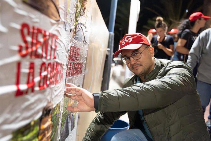 El candidato de la Agrupación Socialista Gomera (ASG) al Senado, Fabián Chinea