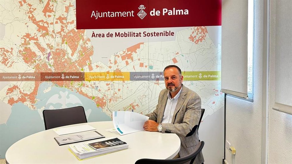 El teniente de alcalde de Movilidad y Polígonos Industriales del Ayuntamiento de Palma, Antonio Deudero.