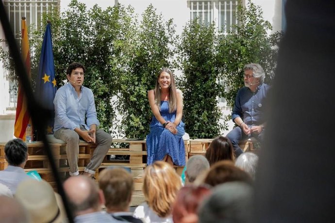 La candidata de Junts al Congrés, Míriam Nogueras