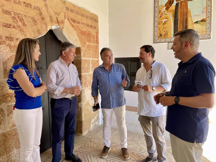 Visita de candidatos del PP por Huelva al Congreso y Senado a La Rábida