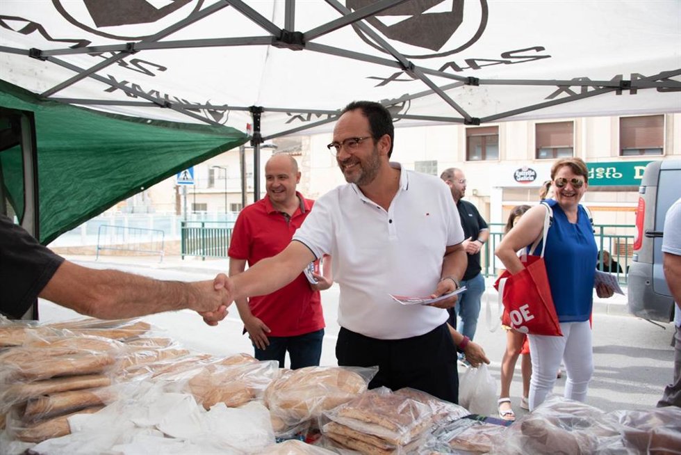 El cabeza de lista por el PSOE de Almería al Congreso de los Diputados el 23J, Antonio Hernando