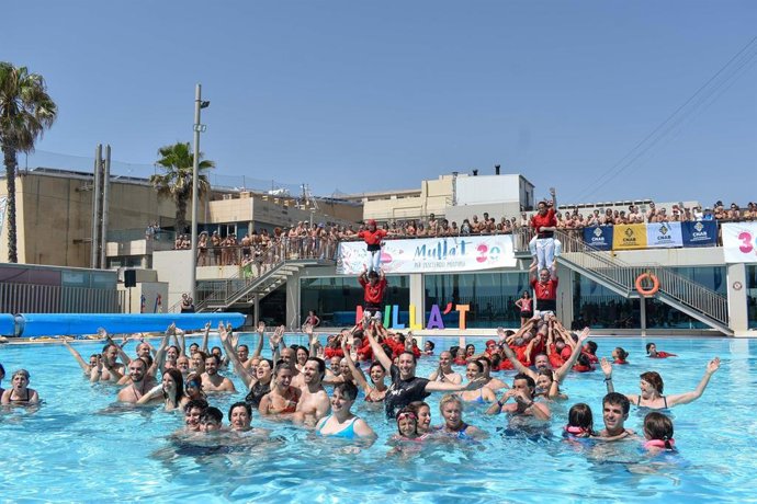 El Club Natació Atltic Barceloneta (CNAB) de Barcelona ha acollit l'acte central de la campanya