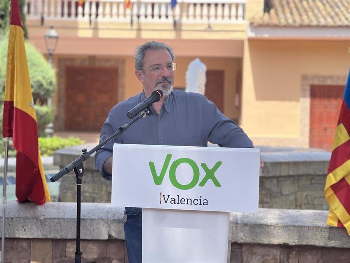 El cabeza de lista de Vox al Congreso de los Diputados por Valencia, Carlos Flores