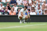 Carlos Alcaraz, único superviviente español y en busca de superar su techo en Wimbledon