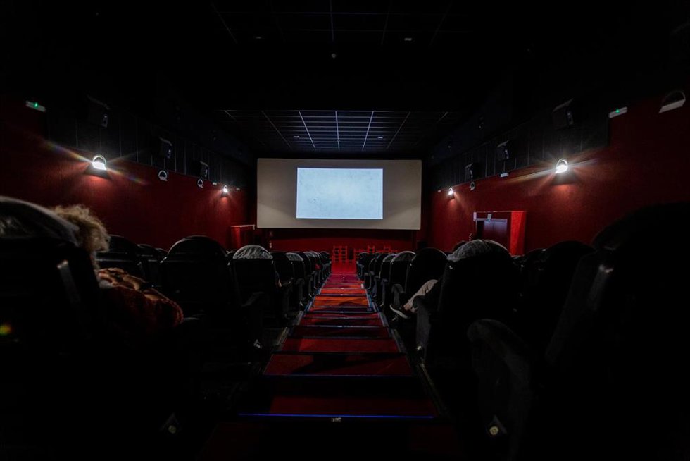 Archivo - Una sala de cine de Vitoria-Gasteiz