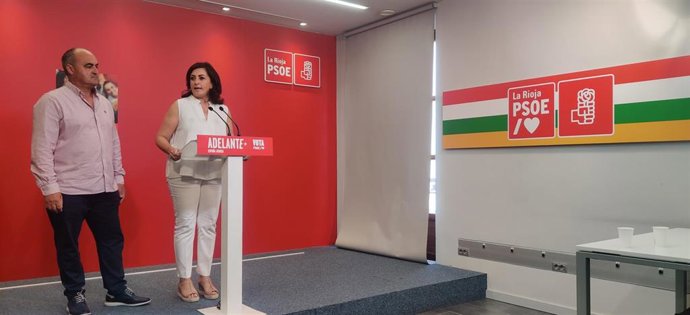 Los candidatos del PSOE de La Rioja al Senado, Concha Andreu y Pedro Montalvo, han presentado esta mañana las principales líneas del programa electoral en materia de agricultura y ganadería