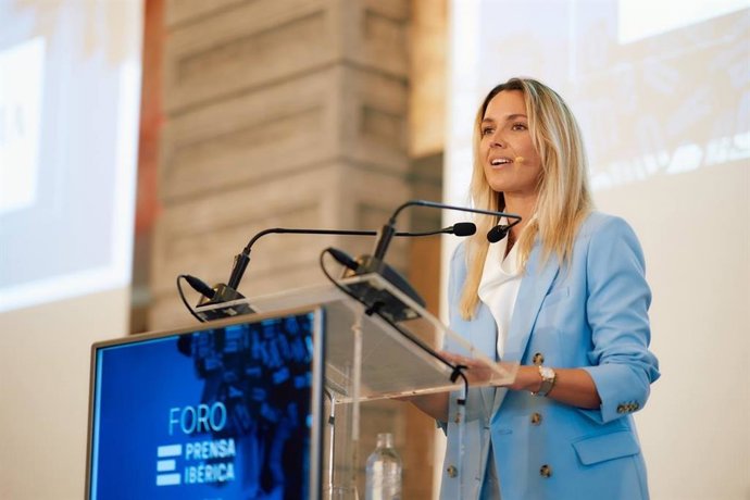 La candidata de CC por la provincia de Las Palmas al Congreso de los Diputados en las elecciones generales del 23J, María Fernández