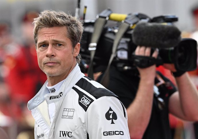 Brad Pitt pilota un Fórmula 1 en Silverstone y adelanta detalles su próxima película