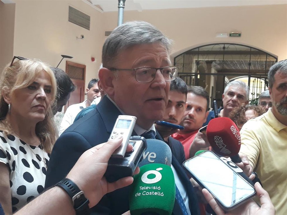 Ximo Puig, presidente de la Generalitat en funciones