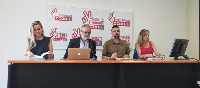 Reunión entre CCOO y Sumar.