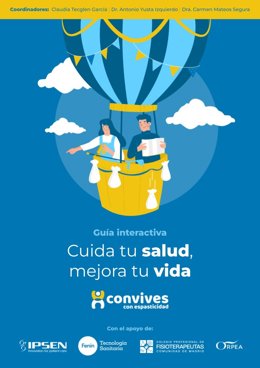 Portada de la guía 'Cuida tu salud, mejora tu vida', de Convives con Espasticidad.