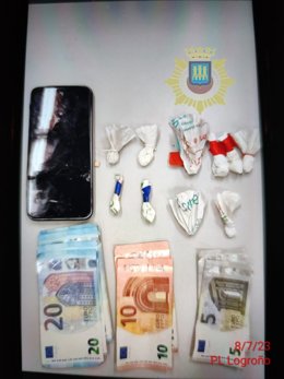 Detenido en Logroño por tráfico de drogas en un dispositivo de control de carreras ilegales en el polígono Cantabria