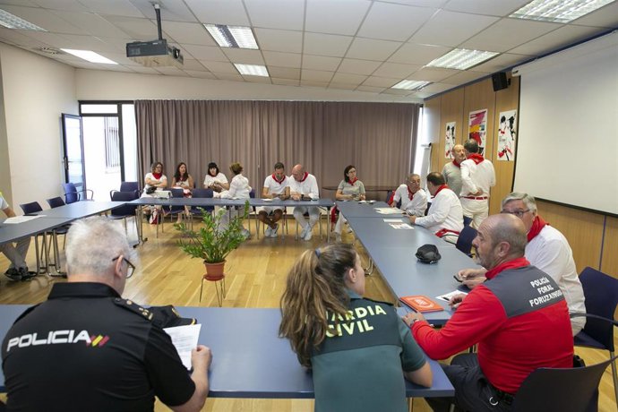 Reunión de la Junta Local de Protección Civil.