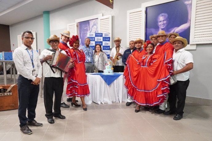 Soltour inaugura con éxito el primer vuelo entre Madrid y Samaná (República Dominicana).