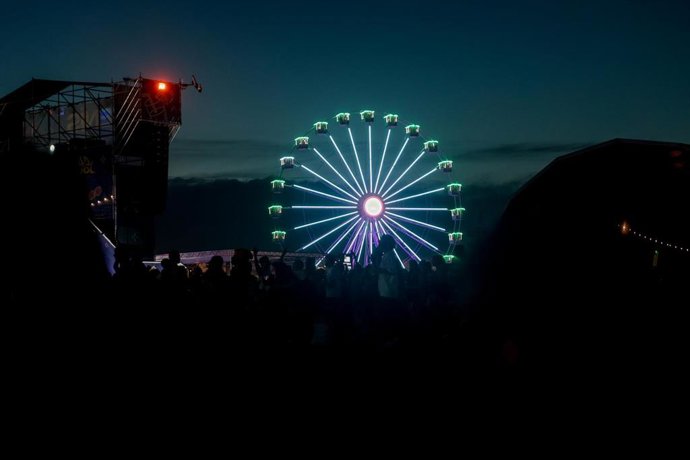 Ambiente durante la tercera jornada del festival Mad Cool 2023 