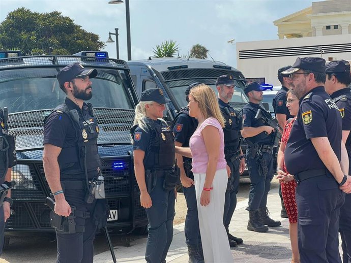 La Operación Verano cuenta con cerca de 1.000 efectivos de Policía Nacional en Valncia y más de 2.000 en la provincia