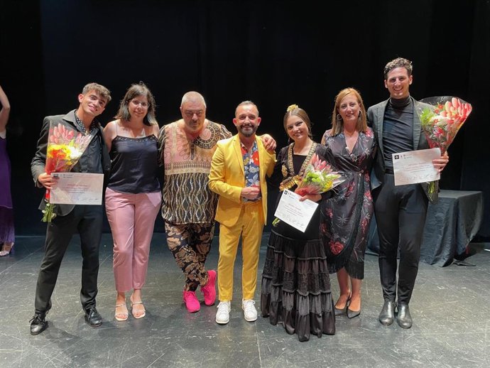 Ganadores en baile flamenco