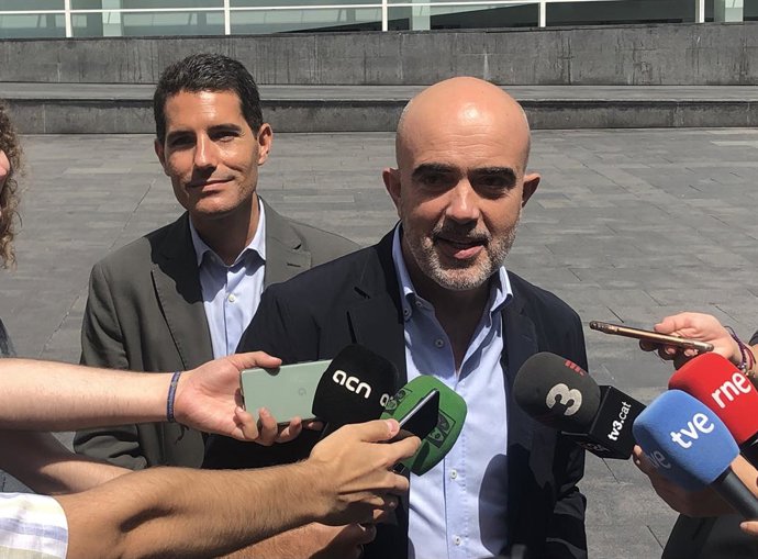 El líder del PP a l'Ajuntament de Barcelona, Daniel Sirera