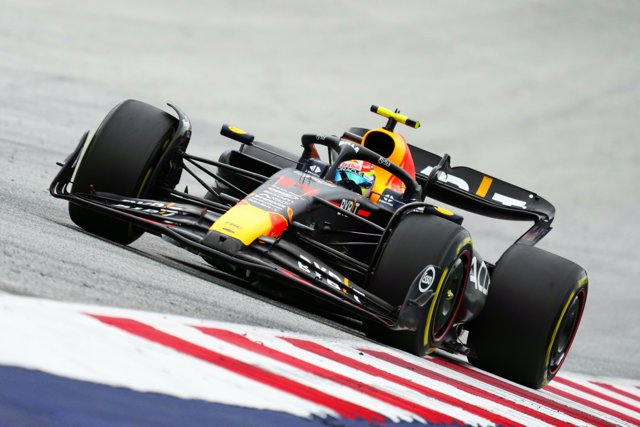 El mexicano Sergio Pérez (Red Bull).