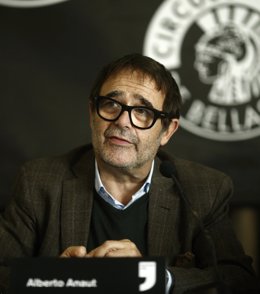 Archivo - Alberto Anaut, presidente de 'La Fábrica', en el Festival 'Eñe'.
