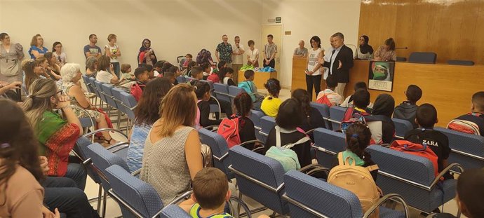 Logroño recibe a 38 niñas y niños saharauis a través del programa 'Vacaciones en paz'