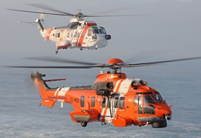 Archivo - Helicóptero Salvamento Marítimo.- Archivo