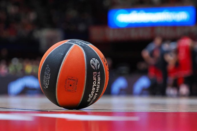 Archivo - Balón de la Euroliga