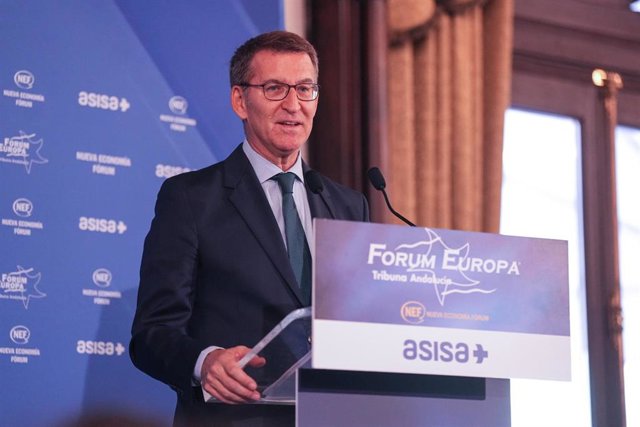 El presidente del PP, Alberto Núñez Feijóo, en una foto de archivo