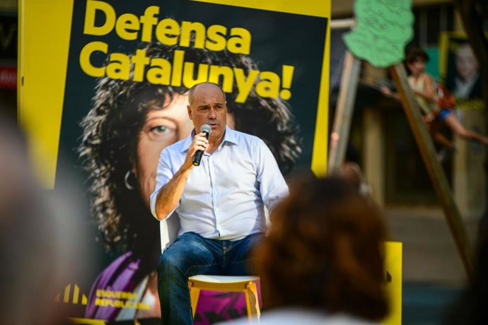 El candidato de ERC al Congreso en la provincia de Tarragona, Jordi Salvador