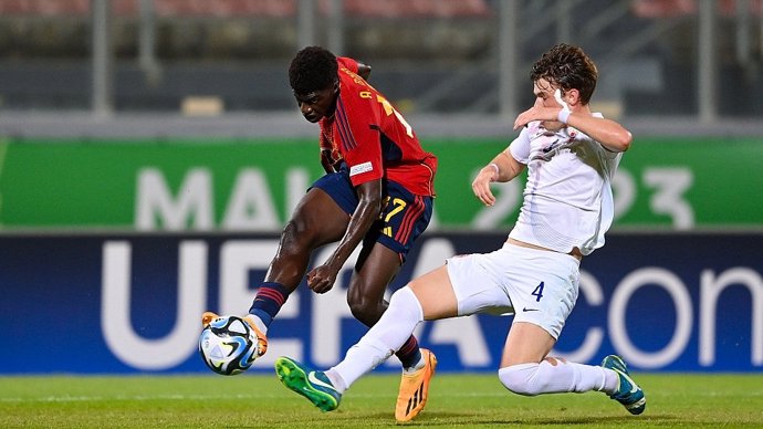 España-Noruega del Europeo Sub-19