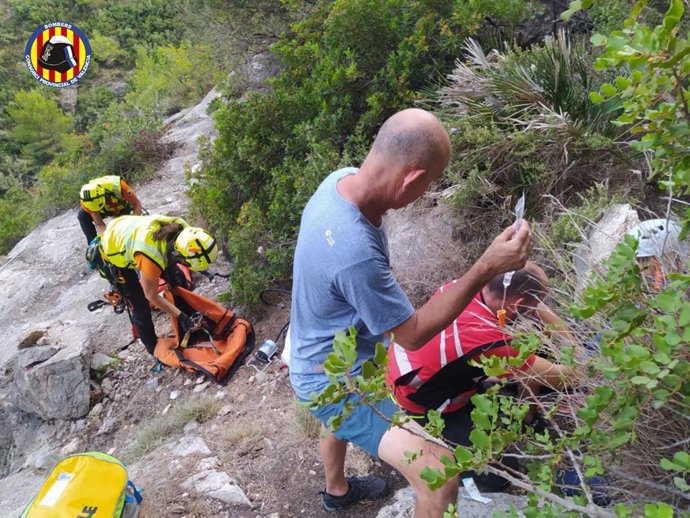 Rescate de escalador