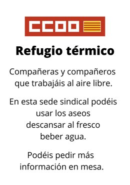 CCOO Baleares abre sus sedes de Palma, Ibiza y Mahón para los trabajadores que realizan sus tareas en el exterior