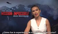 Hayley Atwell, protagonista de Misión Imposible Sentencia mortal: "Tom Cruise cree de verdad en el poder del cine"