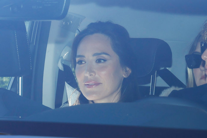 Tamara Falcó llega a la finca "El Rincón" para darse el "si quiero" con Iñigo Onieva a 08 de Julio de 2023 en Madrid (España).