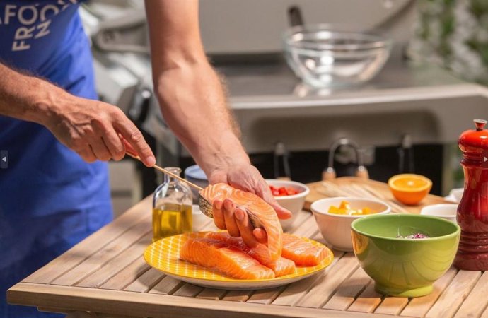El Salmón de Noruega, pescado favorito de los consumidores.