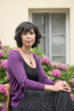 La escritora Eduarne Portela