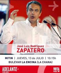 Zapatero se estrena este jueves en la campaña del 23J en Andalucía con actos en Granada y Jaén