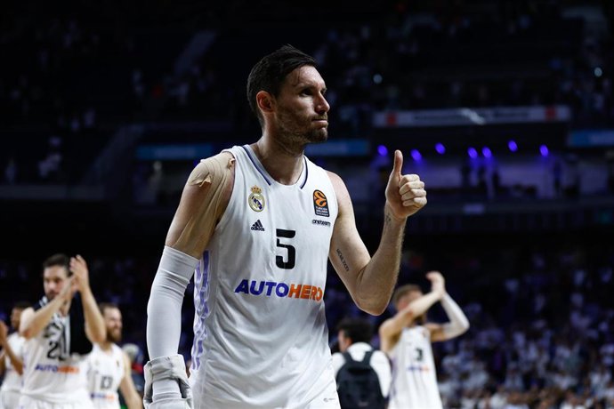 Archivo - Rudy Fernández durante un partido de Euroliga esta temporada.