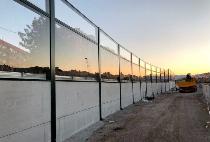 Imagen de las actuaciones desarrolladas en la línea de alta velocidad