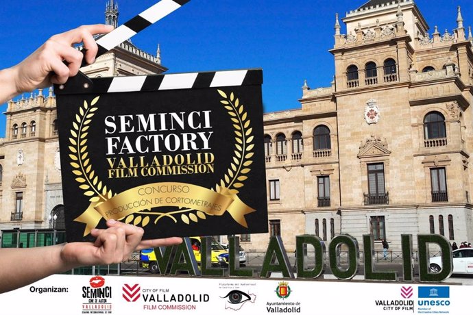 Cartel concurso de proyectos Seminci Factory-Valladolid.