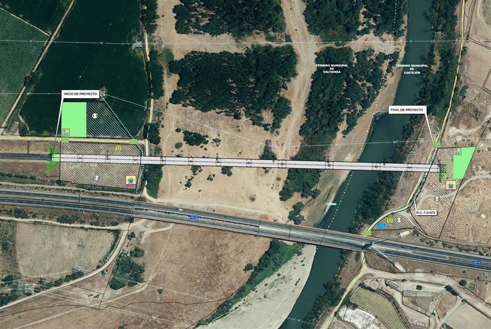 Plano del viaducto