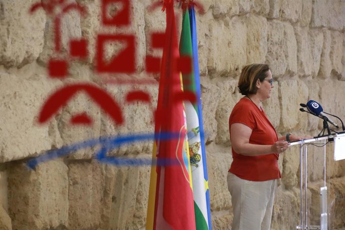 La primera teniente de alcalde delegada de Hacienda del Ayuntamiento de Córdoba, Blanca Torrent.