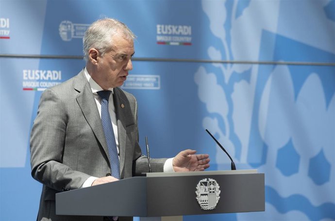 Archivo - El lehendakari, Iñigo Urkullu