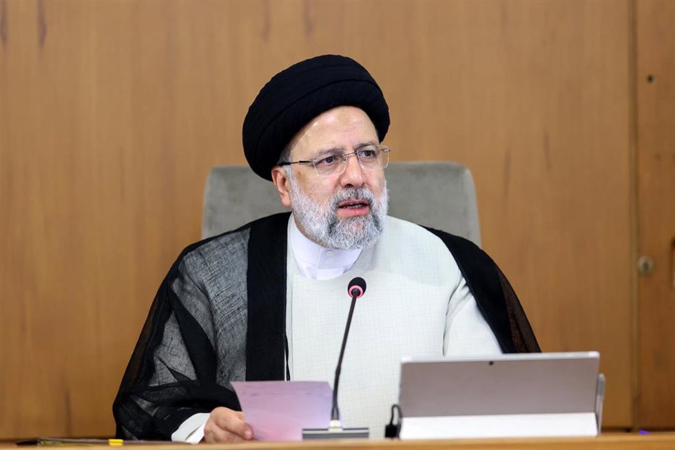 El presidente de Irán, Ebrahim Raisi
