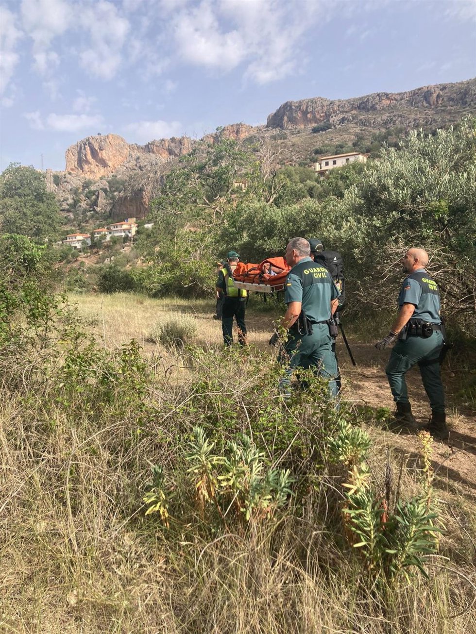 Rescate de un anciano con alzhéimer que desapareció en Cogollos Vega (Granada)